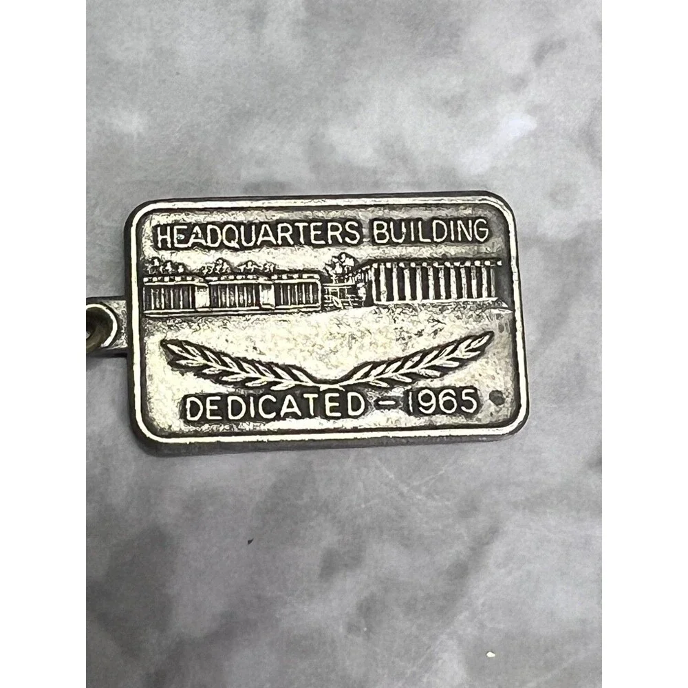 ASTME American Society Tool & Manufacturing Engineers Vintage Keychain Keyring